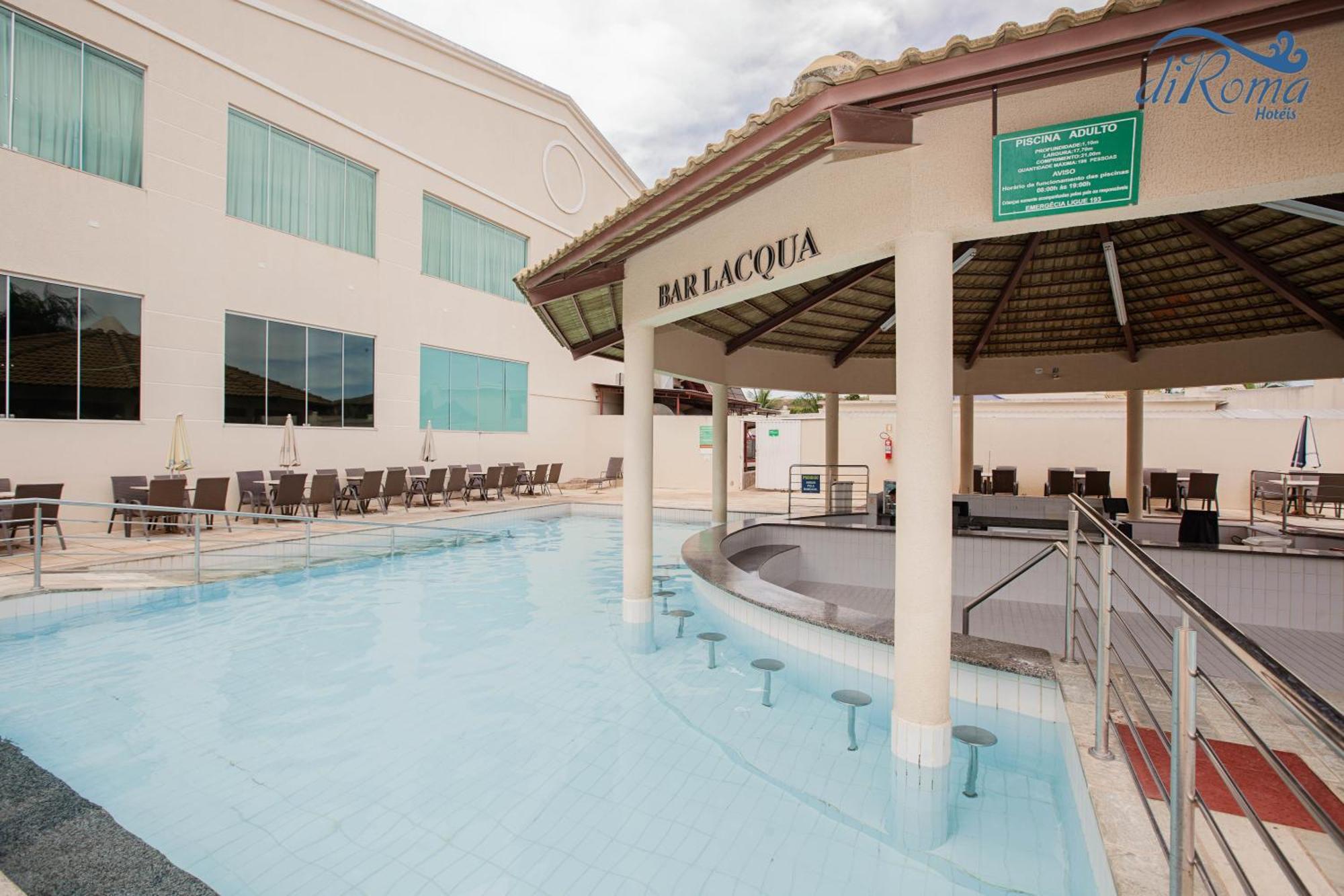 Di Roma Lacqua Caldas Novas Park 24H, Com Roupas De Cama E Banho Ngoại thất bức ảnh