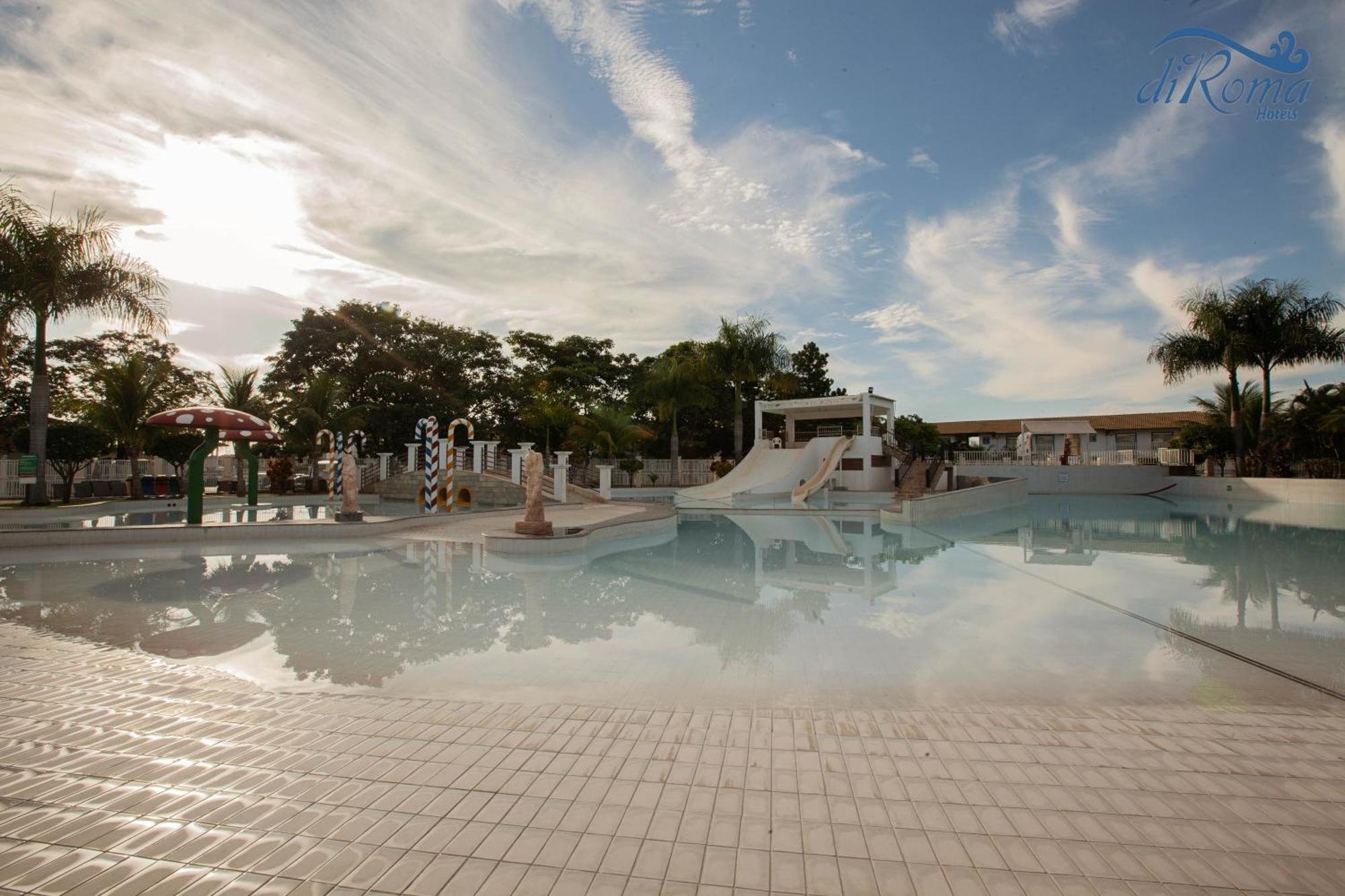 Di Roma Lacqua Caldas Novas Park 24H, Com Roupas De Cama E Banho Ngoại thất bức ảnh
